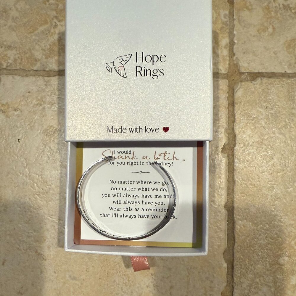 Hope Rings Shank a Bi*ch Bracelet